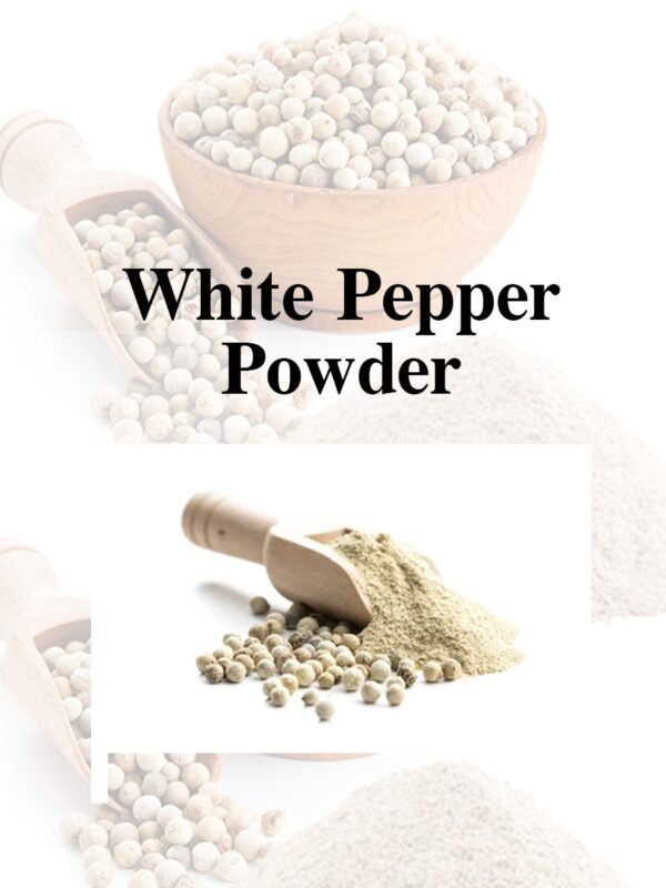 White pepper powder